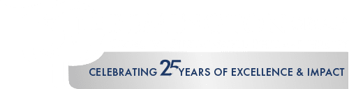 The Remington Group 25th Logo white