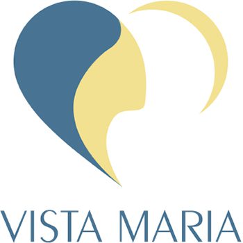 The logo for vista maria.
