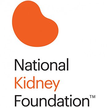 The national kidney foundation logo.