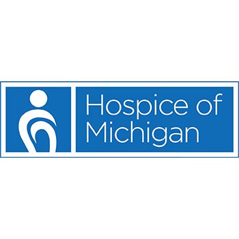 Hospice of michigan logo.