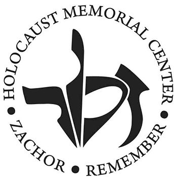 Holocaust memorial center logo.