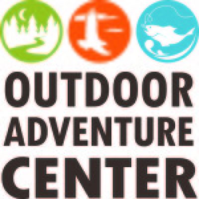 Outdoor adventure center logo.