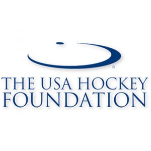 The usa hockey foundation logo.